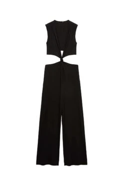 Oysho Long Cut OutTuta JumpsuitBlack Donna Tute Jumpsuit OY121T02Y-Q11 -Fashion Brand b13362d11f074c58970a1ba92f86420b