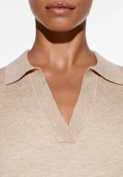 Oysho Fine Long - Abito In Maglia - Beige -Fashion Brand b1a9bd7106cf4b6481b80d0aeb646a53