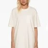 Oysho LongT-Shirt BasicWhite Donna T-shirt E Top OY121D077-A11 -Fashion Brand b23ab15e55294064b4a88b3f9ad215ce