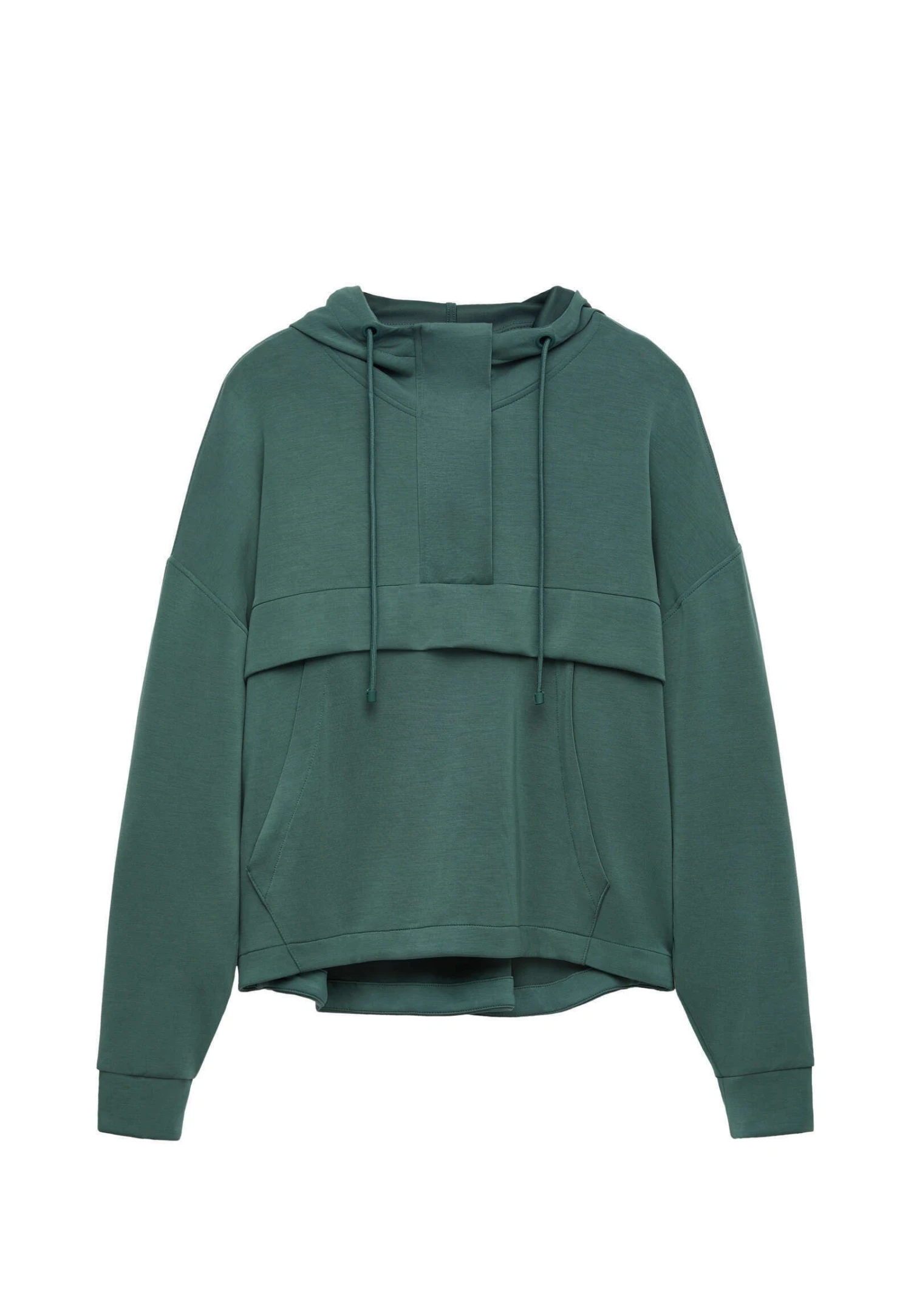 Oysho Soft Touch With ZipFelpa Con CappuccioDark Green Donna Felpe OY121J03V-M11 9 Oysho Soft Touch With ZipFelpa Con CappuccioDark Green Donna Felpe OY121J03V-M11 - immagine 7