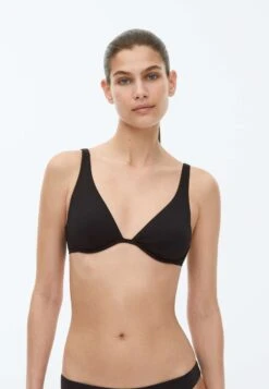 Oysho Continuous Underwire Halter Neck 30718024Bikini Pezzo SopraBlack Donna Moda Mare OY181J0AV-Q11