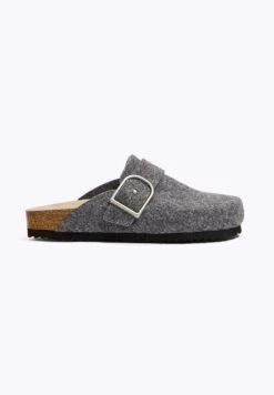 Oysho BuckledCiabattineGrey Donna Ciabatte E Zoccoli OY111A0CK-C11 -Fashion Brand b70472de4d3841ac8822a9e6a0848159