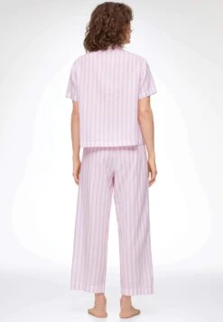 Oysho Stripe Short-SleevedMaglia Del PigiamaPink Donna Intimo Notte E Loungewear OY181Q12H-J11 -Fashion Brand beea683460ea437eb2bb42f0baad8c6a