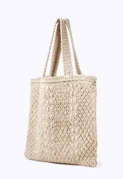 Oysho Macramé - Shopping Bag - Beige -Fashion Brand bfac0a54842a4c8c85409cdb6bfec62a
