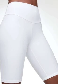 Oysho Comfortlux High-Rise Cycle  - Shorts - White -Fashion Brand bff68b31e4bc4e97aff71cf6c615739b