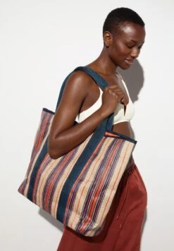 Oysho Maxi Shopper RayasShopping BagMulti Coloured Donna Borse OY151H09U-B11