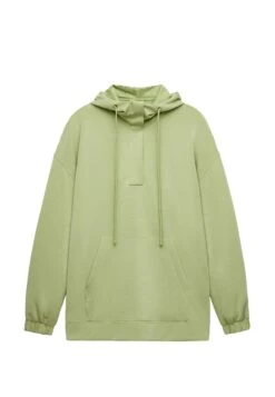 Oysho Zip Soft-TouchFelpaGreen Donna Felpe OY121J03C-M12 -Fashion Brand c3506f2d9d12436d911685a2f486a3c9