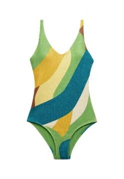 Oysho Shiny Triangle - Costume Da Bagno - Green -Fashion Brand c4675d229b374941ab2d797ec7272c77