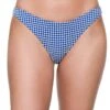 Oysho Mini Geometric Medium-CoverageBikini Pezzo SottoBlue Donna Moda Mare OY181I0NX-K11