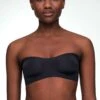 Oysho InvisibleWith Removable StrapsReggiseno Con Spalline RegolabiliBlack Donna Intimo OY181A0VD-Q11