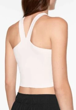 Oysho Comfortlux With Crossover Neckline And Cups - Top - White -Fashion Brand cbf4362aed924eadab7407019350ff42