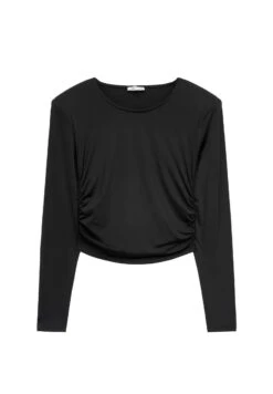 Oysho Maglietta A Manica LungaBlack Donna T-shirt E Top OY121D07D-Q11 -Fashion Brand ccdfeab5b8334e3fa3a4aaa6f27b680a