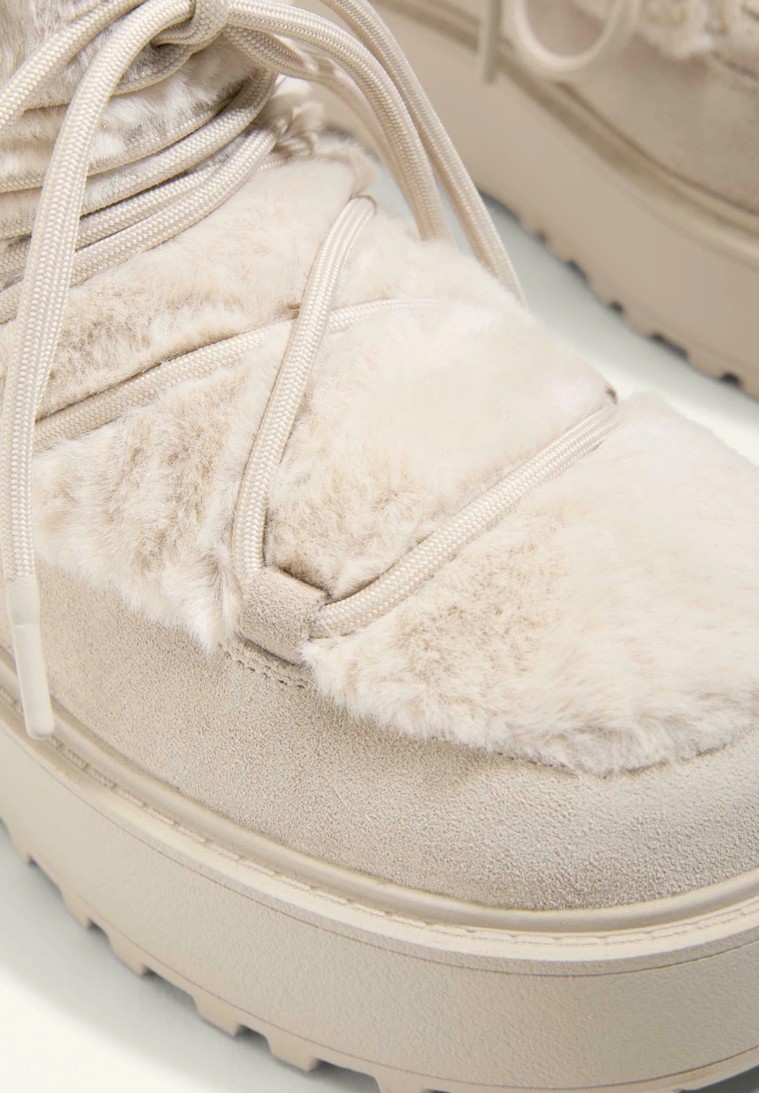 Oysho LACE-UP - Stivali Da Neve - White 12 Oysho LACE-UP - Stivali Da Neve - White - immagine 10