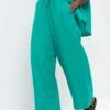 Oysho Wide StraightPantaloniMottled Turquoise Donna Pantaloni OY121A0A2-L11 -Fashion Brand d1f9b5a183974d31ada125c02e60746e