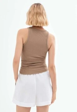 Oysho TopBeige Donna T-shirt E Top OY121D075-B11 -Fashion Brand d23d4952ce2d490a8e995d8e52d9a2de