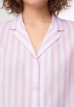 Oysho Stripe Short-SleevedMaglia Del PigiamaPink Donna Intimo Notte E Loungewear OY181Q12H-J11 -Fashion Brand d7313134f6fb4811981d830a01510593