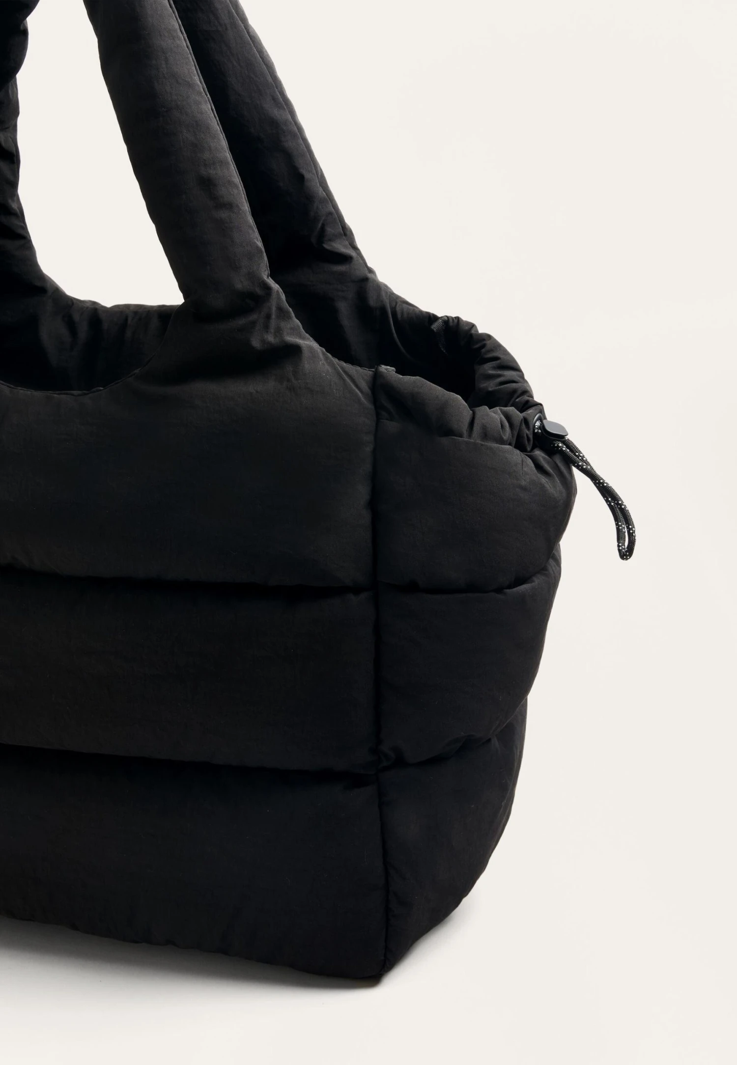 Oysho PADDED SHOPPER - Shopping Bag - Black 8 Oysho PADDED SHOPPER - Shopping Bag - Black - immagine 7