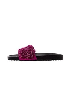 Oysho Appliqué Slides 11272280CiabattinePurple Donna Ciabatte E Zoccoli OY111A0CF-I11