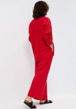 Oysho GinghamLong-Sleeved - Camicia - Red -Fashion Brand dbed812c39d24dc18ee1d18632310e96