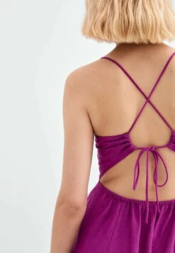 Oysho Embroidery MidiVestito EstivoPink Donna Vestiti OY121C0CE-J11 -Fashion Brand e13fb20c9ff842b0b9802a0f93907b88