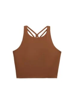 Oysho Comfortlux Strap TankTopCamel Donna T-shirt E Top OY141D09I-B11 -Fashion Brand e36eaf61376f47bfae9aed966060655c