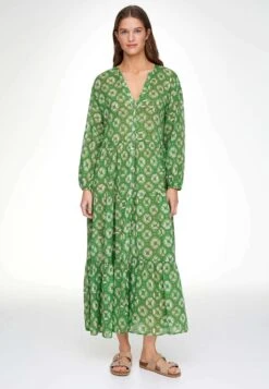 Oysho PrintedAbito A CamiciaNeon Green Donna Vestiti OY121C0BG-M11