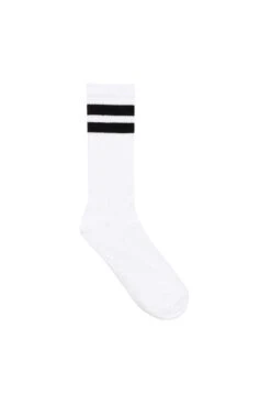 Oysho Stripe Sports ClassicCalzeBlack Donna Calze OY181F0RG-Q11 -Fashion Brand e5d4641c10394faca1198706e925ad61