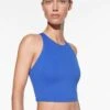 Oysho Comfortlux Strap TankTopBlue Donna T-shirt E Top OY141D09I-K11 -Fashion Brand e8189fb23aad4e5e94334aaadc214656