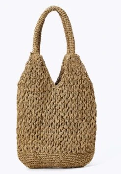 Oysho Open WeaveShopping BagBeige Donna Borse OY151H09A-B11 -Fashion Brand e8f93a183c0049a781f8e0cb3daf0945