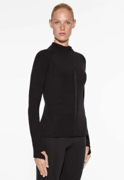 Oysho Odoractiv Running - Giacca Leggera - Black