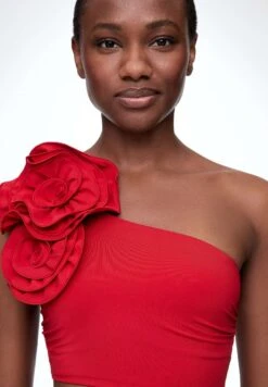 Oysho Floral AsymmetricCostume Da BagnoRed Donna Moda Mare OY181G088-G11 -Fashion Brand ef3bc00281814c29a7e322138c61ce1d