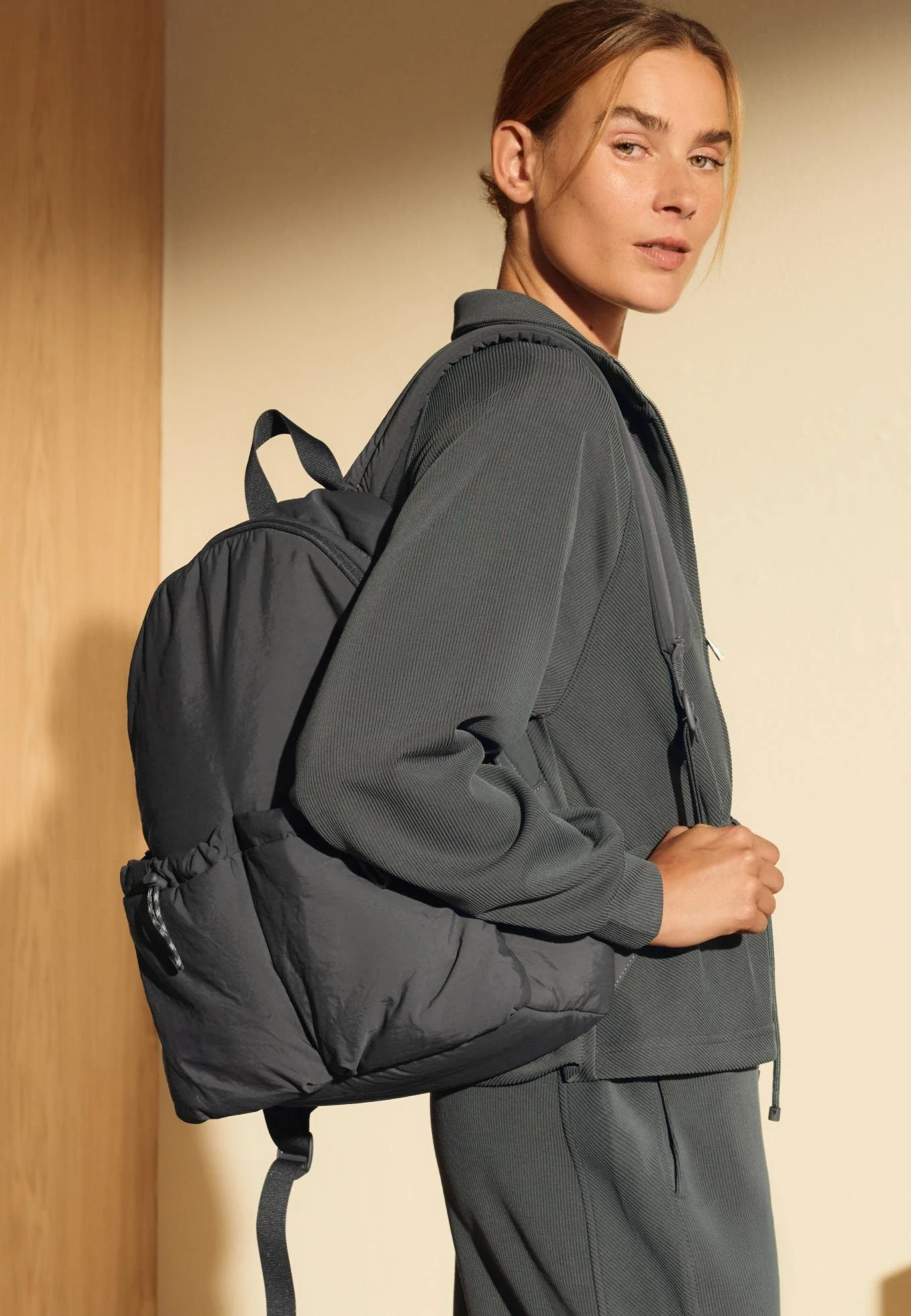 Oysho WITH POCKETS - Zaino - Dark Grey 3 Oysho WITH POCKETS - Zaino - Dark Grey