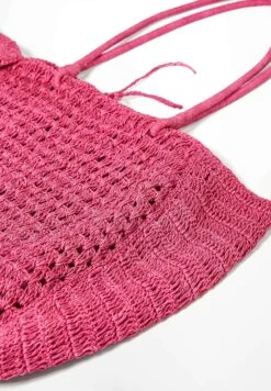 Oysho Open-Weave Shopping BagPink Donna Borse OY151H09N-J11 -Fashion Brand fbd572dcee3d4142823ae812999c0b65